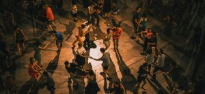 Couples dancing